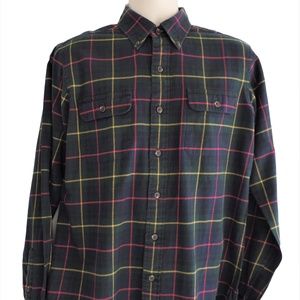 Ralph Lauren Button Down Long Sleeve Plaid Shirt